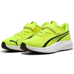 Puma Pounce LITE AC+ PS Sneaker, Yellow Alert Black White, 10 UK Child Puma Pounce LITE AC+ PS Sneaker, Yellow Alert Black White, 10 UK Child