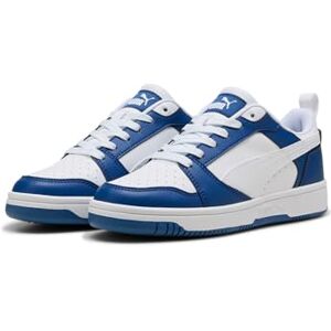 Puma Unisex Kids Rebound V6 Lo Jr Sneaker, Clyde Royal White, 5 UK Puma Unisex Kids Rebound V6 Lo Jr Sneaker, Clyde Royal White, 5 UK