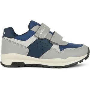 Geox Boys J Pavel Sneaker, Grey Navy, 5 UK Geox Boys J Pavel Sneaker, Grey Navy, 5 UK