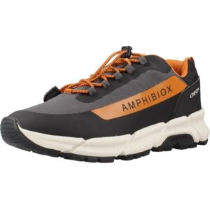 Geox J FLEXYPER Plus BOY Sneaker, Gray, 5 UK Geox J FLEXYPER Plus BOY Sneaker, Gray, 5 UK