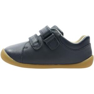 Clarks Boy's Roamer Craft T Sneaker, Navy Leather, 2 UK Child Wide Clarks Boy's Roamer Craft T Sneaker, Navy Leather, 2 UK Child Wide