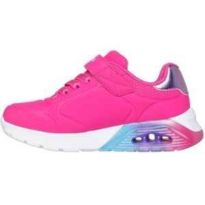 Skechers Uno Lite 2.0 Vivid Metallic Sneaker, Hot Pink Synthetic/Multi Trim, 10.5 UK Child Skechers Uno Lite 2.0 Vivid Metallic Sneaker, Hot Pink Synthetic/Multi Trim, 10.5 UK Child