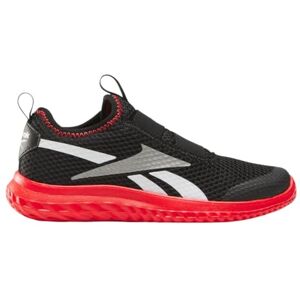 Reebok Rush Runner Slip-ON Sneaker, Black/ENERGYRED/White, 6 UK Reebok Rush Runner Slip-ON Sneaker, Black/ENERGYRED/White, 6 UK