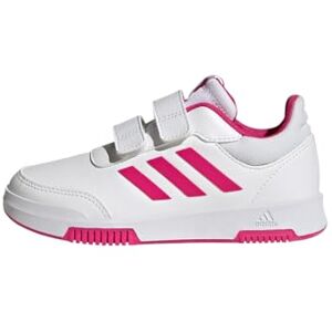 adidas Tensaur Hook and Loop Shoes Running, Cloud White/Magenta/Core Black, 13 UK Child adidas Tensaur Hook and Loop Shoes Running, Cloud White/Magenta/Core Black, 13 UK Child