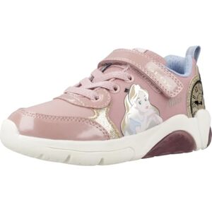 Geox J FADINLIGHT Girl E Sneaker, LT Rose/Platinum, 6 UK Child Geox J FADINLIGHT Girl E Sneaker, LT Rose/Platinum, 6 UK Child