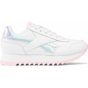Reebok Female Kids Royal CL Jog Platform FTWWHT/PNKGLW/PORPNK 11 Reebok Female Kids Royal CL Jog Platform FTWWHT/PNKGLW/PORPNK 11