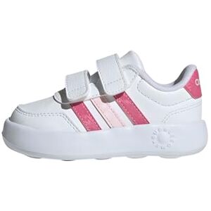 adidas Unisex Baby BREAKNET 3.0 Shoes Infants, FTWR White/Pink Fusion/Clear Pink, 9 UK Child adidas Unisex Baby BREAKNET 3.0 Shoes Infants, FTWR White/Pink Fusion/Clear Pink, 9 UK Child