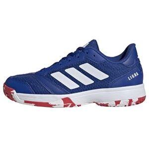 adidas Ligra 8 Kids Indoor Shoes, Royal Blue/Cloud White/Pure Ruby, 5 UK Child adidas Ligra 8 Kids Indoor Shoes, Royal Blue/Cloud White/Pure Ruby, 5 UK Child