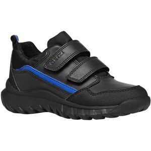 Geox J SIMBYOS BOY A Sneaker, Black, 8.5 UK Child Geox J SIMBYOS BOY A Sneaker, Black, 8.5 UK Child