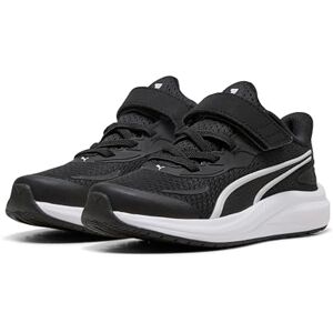 Puma Skyrocket 2 AC+ PS Sneaker, Black White Silver, 10.5 UK Child Puma Skyrocket 2 AC+ PS Sneaker, Black White Silver, 10.5 UK Child