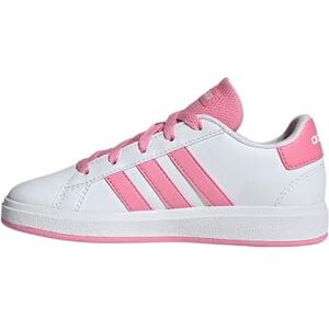 adidas Unisex Kids Grand Court Lifestyle Tennis Lace-up Shoes Tennis Shoes, FTWR White Bliss Pink Core Black, 12.5 UK Child adidas Unisex Kids Grand Court Lifestyle Tennis Lace-up Shoes Tennis Shoes, FTWR White Bliss Pink Core Black, 12.5 UK Child