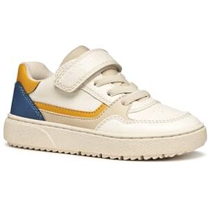 Geox Junior J Theleven Boy Sneakers Lt Ivory/Dk Yellow 31_EU Geox Junior J Theleven Boy Sneakers Lt Ivory/Dk Yellow 31_EU