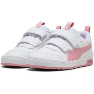 Puma MULTIFLEX 2 SL V PS Sneaker, White-PINKSCAPE, 2 UK Child Puma MULTIFLEX 2 SL V PS Sneaker, White-PINKSCAPE, 2 UK Child
