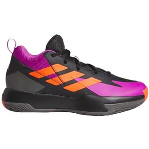 adidas Unisex Kids Cross 'Em Up Select Mid Trainers Kids, core Black/Purple Burst/Impact Orange, 5 UK adidas Unisex Kids Cross 'Em Up Select Mid Trainers Kids, core Black/Purple Burst/Impact Orange, 5 UK