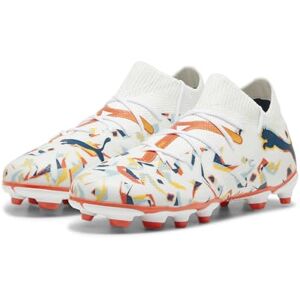 Puma Unisex Youth Future 7 Match Creativity Fg/Ag Jr Soccer Shoes, White-Ocean Tropic-Turquoise Surf-Hot Heat-Sun Stream, 10 UK Puma Unisex Youth Future 7 Match Creativity Fg/Ag Jr Soccer Shoes, White-Ocean Tropic-Turquoise Surf-Hot Heat-Sun Stream, 10 UK