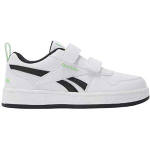 Reebok Boy's Royal Prime 2.0 Two Strap Sneaker, FTWRWHITE/Black/SOLARLIME, 2.5 Reebok Boy's Royal Prime 2.0 Two Strap Sneaker, FTWRWHITE/Black/SOLARLIME, 2.5