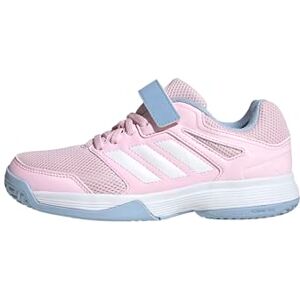 adidas Speedcourt Kids Indoor Shoes Sports, Clear Pink/Cloud White/Glow Blue, 5.5 UK Child adidas Speedcourt Kids Indoor Shoes Sports, Clear Pink/Cloud White/Glow Blue, 5.5 UK Child