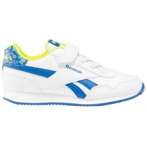 Reebok Royal CL Jog 3.0 1V White/VECTORBLUE/ACIDYELLOW Male Running Shoes Reebok Royal CL Jog 3.0 1V White/VECTORBLUE/ACIDYELLOW Male Running Shoes