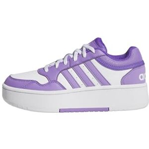 adidas Hoops 3.0 Bold Shoes, FTWR White/Violet Fusion/Purple Rush, 6 UK Child adidas Hoops 3.0 Bold Shoes, FTWR White/Violet Fusion/Purple Rush, 6 UK Child