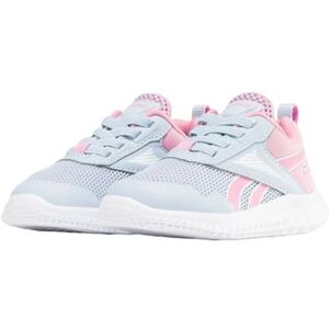 Reebok Female Infant Rush Runner 5 TD PALBLU/FTWWHT/JASPNK 5 Reebok Female Infant Rush Runner 5 TD PALBLU/FTWWHT/JASPNK 5
