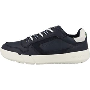 Geox Boys' J Hyroo Boy Trainers, Navy-White, 10 UK Geox Boys' J Hyroo Boy Trainers, Navy-White, 10 UK