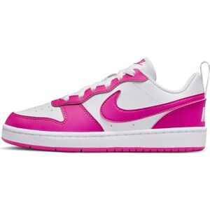 Nike Unisex Kids Court Borough Low Recraft (Gs) Sneaker, White Laser Fuchsia, 5 UK Child Nike Unisex Kids Court Borough Low Recraft (Gs) Sneaker, White Laser Fuchsia, 5 UK Child