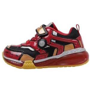 Geox J BAYONYC BOY Sneaker, Black Red A, 1.5 UK Geox J BAYONYC BOY Sneaker, Black Red A, 1.5 UK