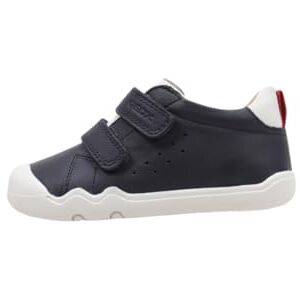 Geox Baby B STEPPIEUP BOY A Sneaker, Navy/Red, 3.5 UK Child Geox Baby B STEPPIEUP BOY A Sneaker, Navy/Red, 3.5 UK Child