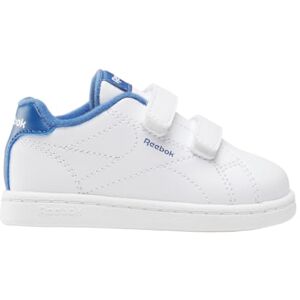 Reebok Royal Complete CLN 2.0 Two Strap Sneaker, FTWRWHITE/FTWRWHITE/TWILIGHTBLUE, 6 UK Child Reebok Royal Complete CLN 2.0 Two Strap Sneaker, FTWRWHITE/FTWRWHITE/TWILIGHTBLUE, 6 UK Child