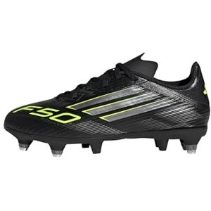 adidas Unisex Kids F50 League Soft Ground Football Boots Kids, core Black/Iron met./Lucid Lemon, 3.5 UK adidas Unisex Kids F50 League Soft Ground Football Boots Kids, core Black/Iron met./Lucid Lemon, 3.5 UK