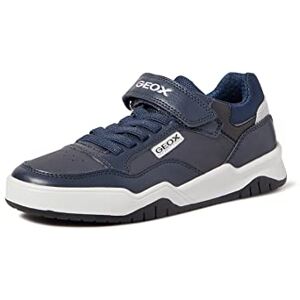 Geox J Perth Boy E Sneaker, Navy Lt Grey, 11.5 UK Child Geox J Perth Boy E Sneaker, Navy Lt Grey, 11.5 UK Child