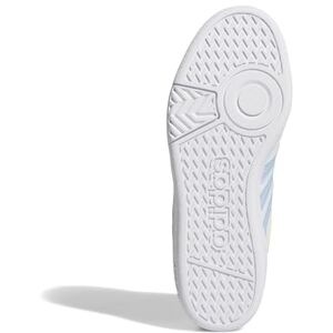 adidas Hoops 4.0 Shoes, FTWR White/Clear Sky/Powder Yellow, 6 UK Child adidas Hoops 4.0 Shoes, FTWR White/Clear Sky/Powder Yellow, 6 UK Child