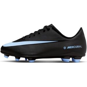 Nike Kids Jr Vapor 16 Club Fg/Mg Football Shoe, Black/Ice Blue, 2.5 Nike Kids Jr Vapor 16 Club Fg/Mg Football Shoe, Black/Ice Blue, 2.5