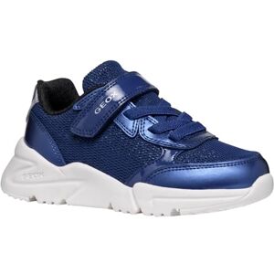 Geox J Loftus Girl C Sneaker, Blue, 5 UK Geox J Loftus Girl C Sneaker, Blue, 5 UK