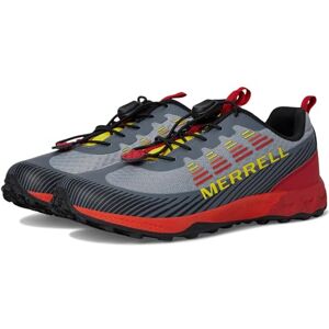 Merrell Agility Peak Sneaker, Grey/Lava, 10 UK Merrell Agility Peak Sneaker, Grey/Lava, 10 UK