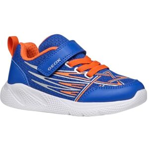 Geox J SPRINTYE BOY B Sneaker, Blue, 3 UK Geox J SPRINTYE BOY B Sneaker, Blue, 3 UK