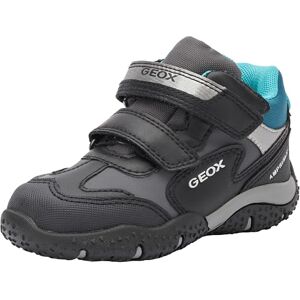 Geox Jr Baltic Boy B ABX Sneaker, Black Petrol, 7 UK Child Geox Jr Baltic Boy B ABX Sneaker, Black Petrol, 7 UK Child