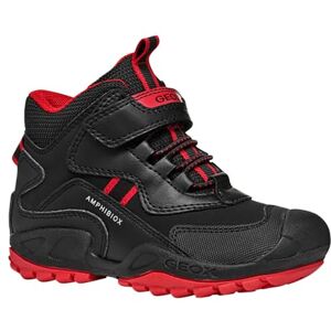 Geox J New Savage BOY B A Sneaker, Black, 11 UK Child Geox J New Savage BOY B A Sneaker, Black, 11 UK Child