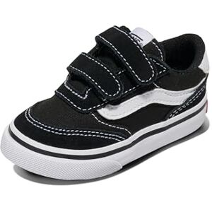 Vans Unisex Kids Brooklyn LS V Sneaker,Suede Canvas Black White, 7 UK Child Vans Unisex Kids Brooklyn LS V Sneaker,Suede Canvas Black White, 7 UK Child