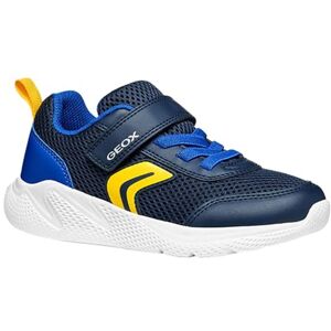 Geox J SPRINTYE BOY A Sneaker, Blue, 0.5 UK Geox J SPRINTYE BOY A Sneaker, Blue, 0.5 UK
