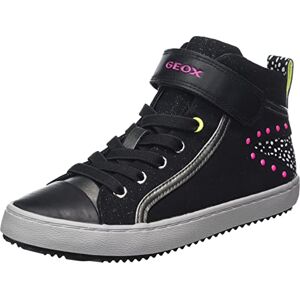 Geox Girl's J Kalispera Girl I Sneakers, Black, 2.5 UK Child Geox Girl's J Kalispera Girl I Sneakers, Black, 2.5 UK Child