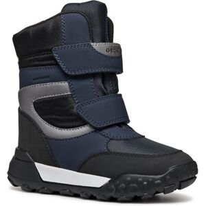 Geox J TREKKYUP BOY B ABX Snow Boot, Navy/Silver, 11 UK Child Geox J TREKKYUP BOY B ABX Snow Boot, Navy/Silver, 11 UK Child