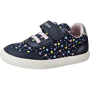 Geox Boy's B Gisli Girl Sneaker, Navy Pink, 4.5 UK Child Geox Boy's B Gisli Girl Sneaker, Navy Pink, 4.5 UK Child
