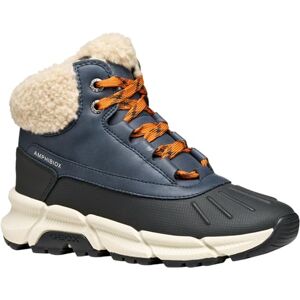 Geox J Flexyper Plus Boy Ankle Boot, Navy Dk Orange, 10 UK Child Geox J Flexyper Plus Boy Ankle Boot, Navy Dk Orange, 10 UK Child