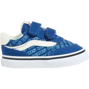 Vans Unisex Kids Brooklyn LS V Sneaker,Retro Logo True Blue, 4.5 UK Child Vans Unisex Kids Brooklyn LS V Sneaker,Retro Logo True Blue, 4.5 UK Child