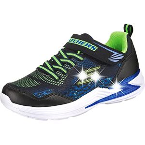 Skechers Boy's Erupters Iii Derlo Trainers, Black Blue Green, 1 UK Skechers Boy's Erupters Iii Derlo Trainers, Black Blue Green, 1 UK