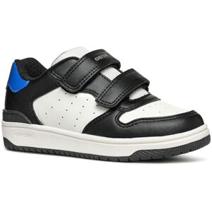 Geox J WASHIBA BOY A Sneaker, Black, 2 UK Geox J WASHIBA BOY A Sneaker, Black, 2 UK