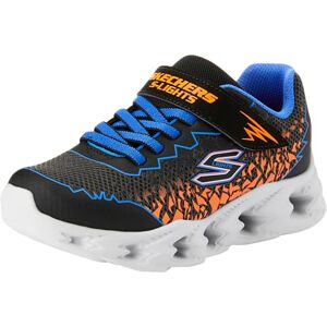 Skechers Vortex 2.0 Zorento Trainers, Black Synthetic/Blue & Orange Trim, 4 UK Child Skechers Vortex 2.0 Zorento Trainers, Black Synthetic/Blue & Orange Trim, 4 UK Child