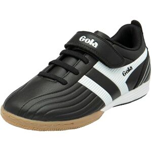 Gola Boys Super Cobra Tx Qf (Quick Fasten) Football Shoe, Black White, 13 UK Child Gola Boys Super Cobra Tx Qf (Quick Fasten) Football Shoe, Black White, 13 UK Child