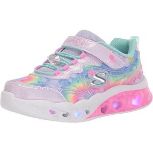 Skechers Unisex Kids Flutter Heart Lights Groovy Swirl Hiking Boot, Pink, 2.5 UK Skechers Unisex Kids Flutter Heart Lights Groovy Swirl Hiking Boot, Pink, 2.5 UK
